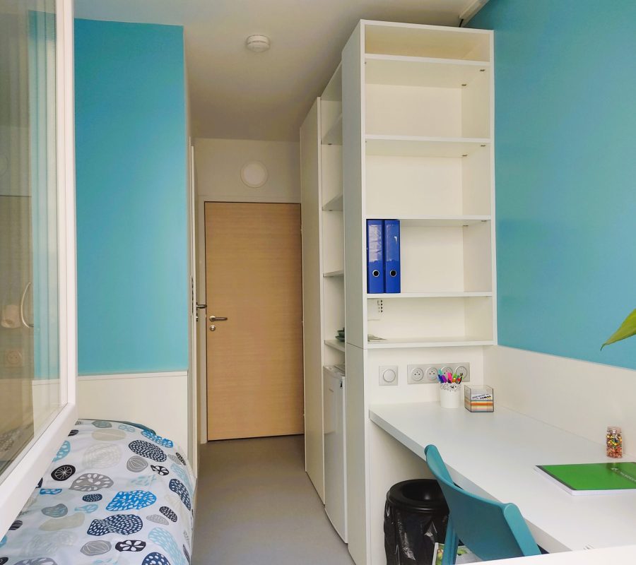 Chambre Résidence Somme autre - Crédit Crous Strasbourg