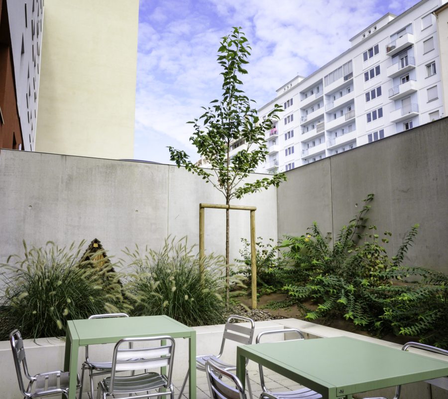 Terrasse Résidence Somme - Crédit Christoph de Barry